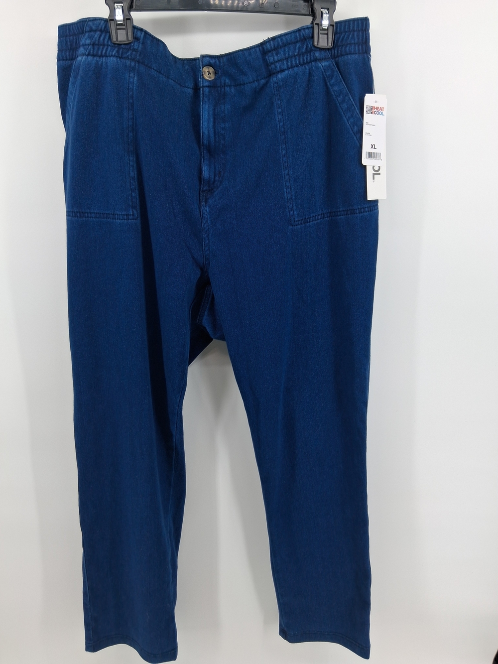 TCL Women’s Cropped Pull-On Jeans in Deep Indigo